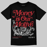 Bugs Bunny 8s DopeSkill T-Shirt Money Is Our Motive Typo Graphic