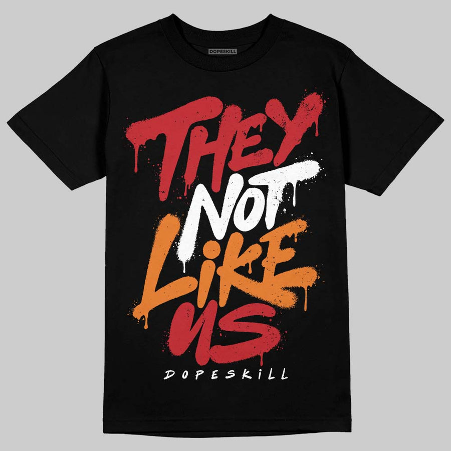 Sunset 5s DopeSkill T-Shirt They Not Like Us Graphic