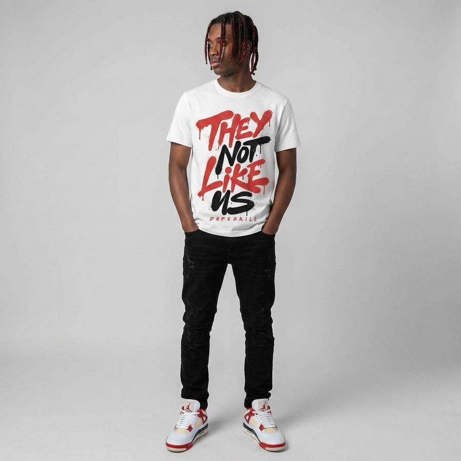 Nigel Sylvester x 4s “Brick After Brick” DopeSkill T-Shirt They Not Like Us Graphic