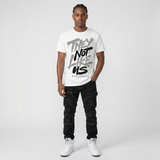 White Metallic 5s DopeSkill T-Shirt They Not Like Us Graphic