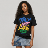 Brazil 3s DopeSkill T-Shirt They Not Like Us Graphic