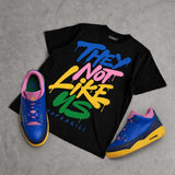 Brazil 3s DopeSkill T-Shirt They Not Like Us Graphic