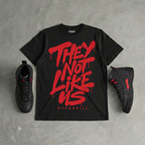 “Bloodline” 12s DopeSkill T-Shirt They Not Like Us Graphic