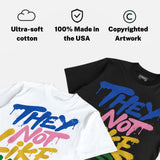 Brazil 3s DopeSkill T-Shirt They Not Like Us Graphic