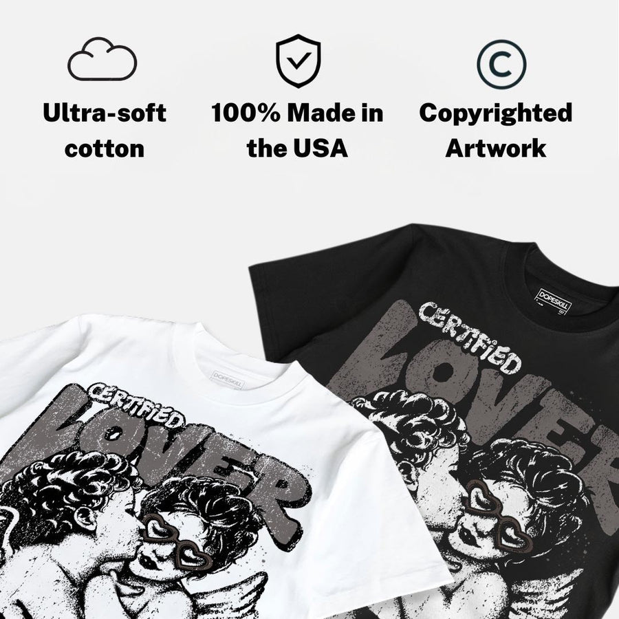 Cave Stone 4s DopeSkill Oversize Print T-Shirt Real Ones Choose Loyalty Graphic
