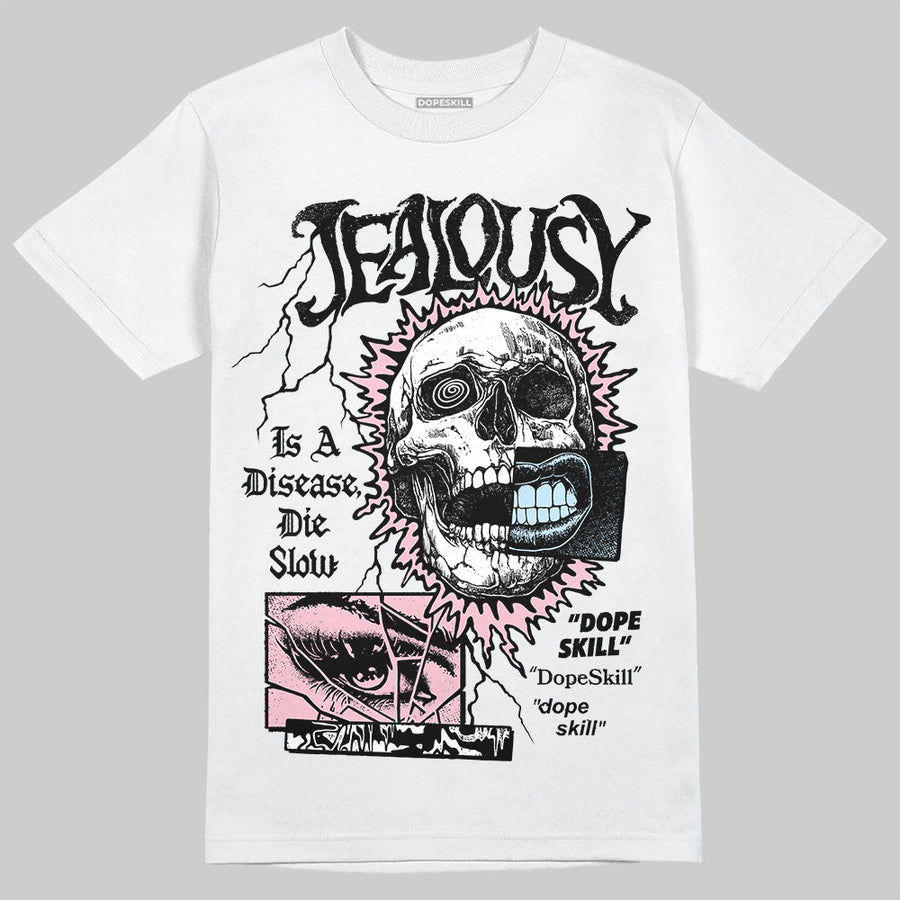 Medium Soft Pink 4s DopeSkill T-Shirt Jealousy Graphic