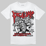 Red Cement 4S DopeSkill T-Shirt Distorted Realms Graphic