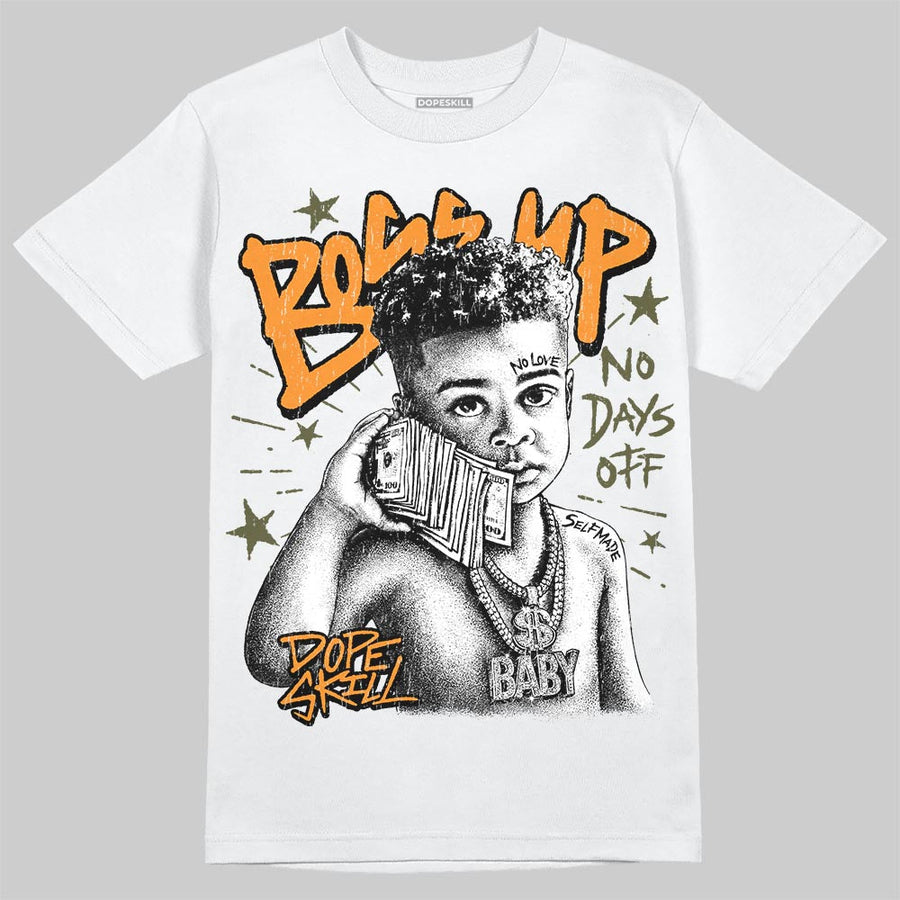 Olive 5s DopeSkill T-Shirt Boss Up Graphic