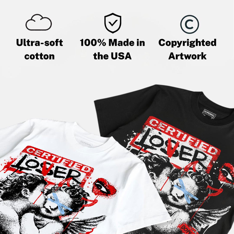 Cherry 11s DopeSkill T-Shirt Certified Lover Graphic