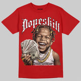 Red 'Money Loves Me' DopeSkill Graphic T-Shirt