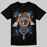 “True Blue” 3s DopeSkill T-Shirt Key of Life Graphic