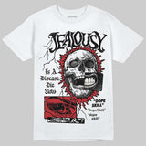 Flight Club 4s DopeSkill T-Shirt Jealousy Graphic