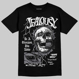 Flint Grey 9s DopeSkill T-Shirt Jealousy Graphic