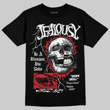 Flight Club 4s DopeSkill T-Shirt Jealousy Graphic