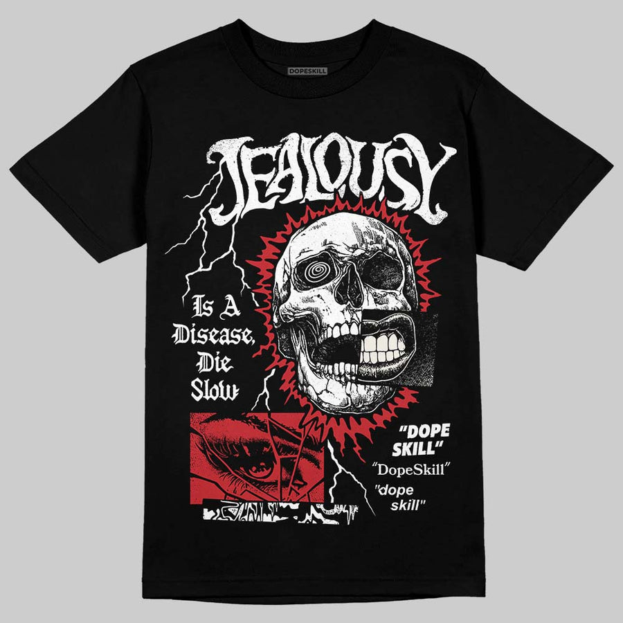 Flight Club 4s DopeSkill T-Shirt Jealousy Graphic