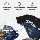 “True Blue” 3s DopeSkill T-Shirt SRSLY Study Graphic