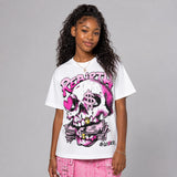 Triple Pink Dunk DopeSkill T-Shirt Rebirth Graphic