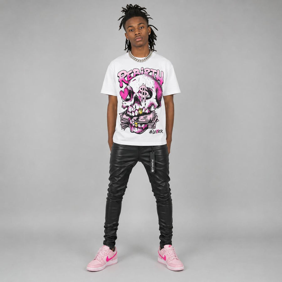 Triple Pink Dunk DopeSkill T-Shirt Rebirth Graphic