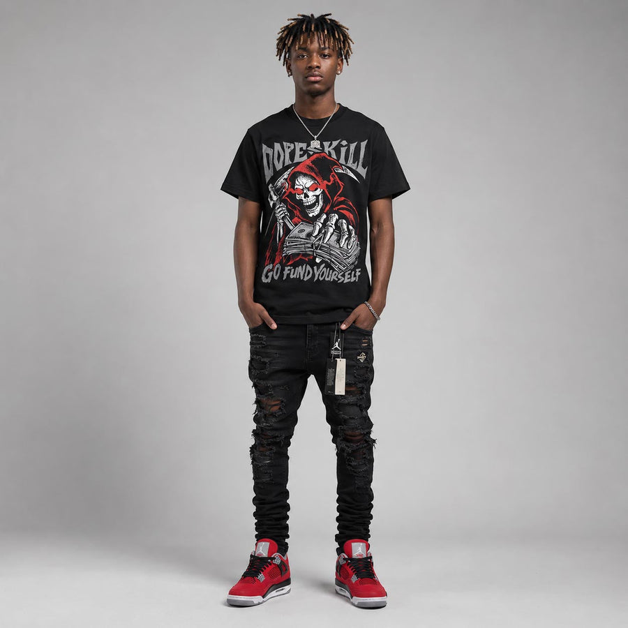 Toro Bravo 4s DopeSkill T-Shirt Go Fund Yourself Graphic