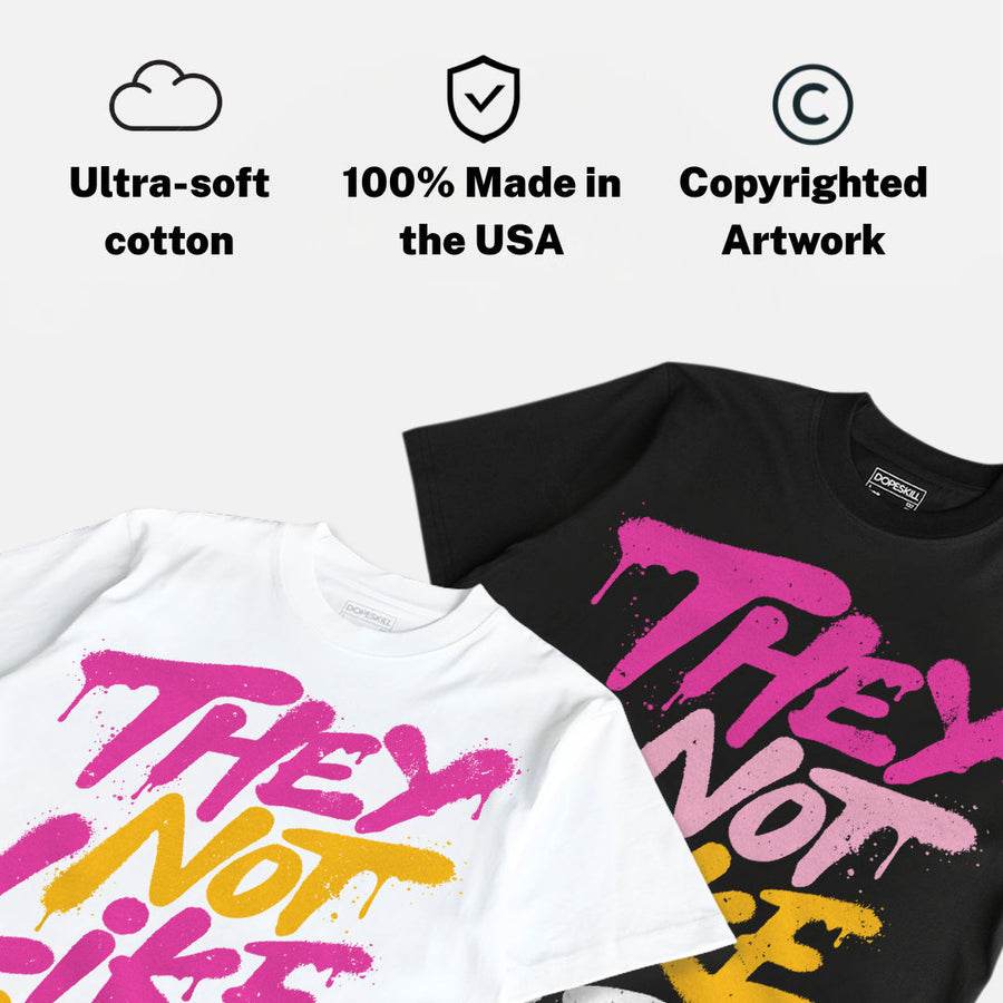 Comic 4s DopeSkill T-Shirt They Not Like Us Graphic