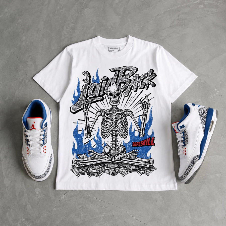 “True Blue” 3s DopeSkill T-Shirt Laid Back Graphic