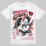 Cherry 11s DopeSkill T-Shirt Certified Lover Graphic