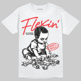 Red Collection DopeSkill T-Shirt Flexin' Graphic