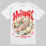 Cherry 11s DopeSkill T-Shirt Whippin Graphic