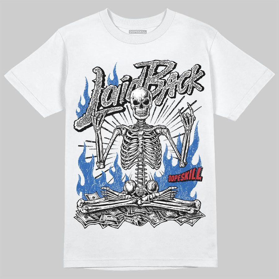 “True Blue” 3s DopeSkill T-Shirt Laid Back Graphic