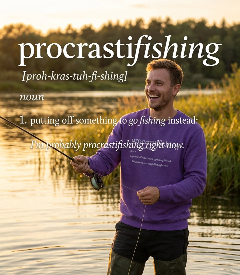 Procrastifishing Definition