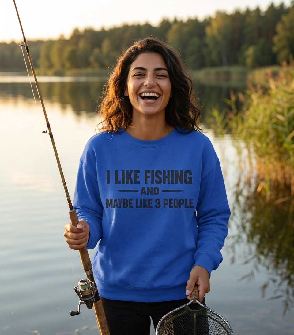 I Like Fishing And 3 People