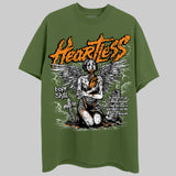 Olive 5s DopeSkill Olive T-shirt Heartless Graphic