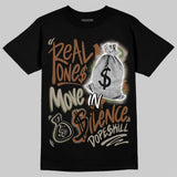 NB 2010 “Pecan” DopeSkill T-Shirt Real Ones Move In Silence Graphic