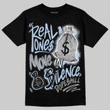 NB 2000 “Silver/Blue” DopeSkill T-Shirt Real Ones Move In Silence Graphic