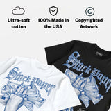 “True Blue” 3s DopeSkill T-Shirt Stack Paper Graphic