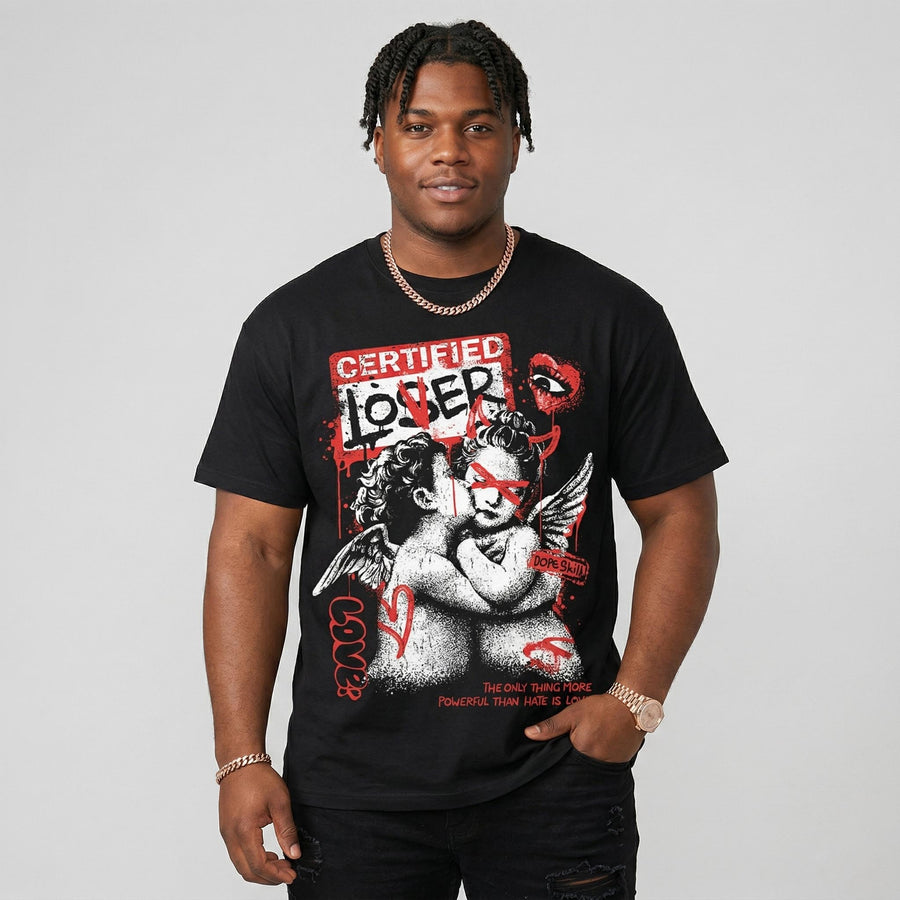 AJ 13 Chicago True Red Cherry DopeSkill T-Shirt Certified Lover Graphic
