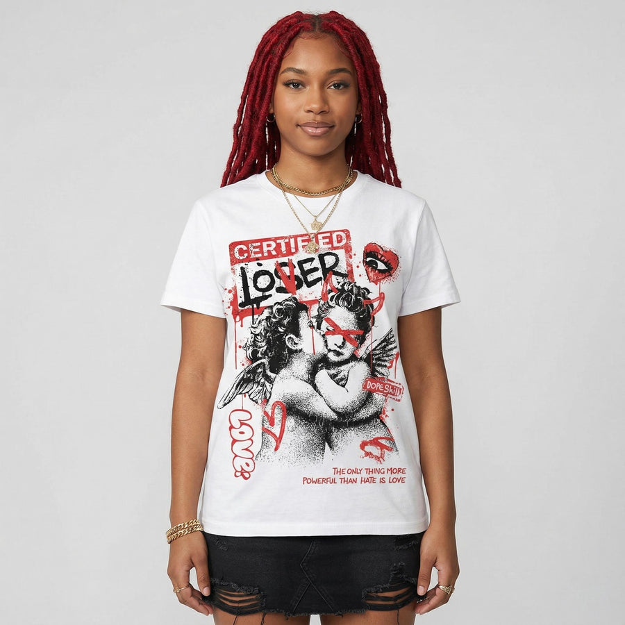 AJ 13 Chicago True Red Cherry DopeSkill T-Shirt Certified Lover Graphic
