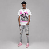 Triple Pink Dunk DopeSkill T-Shirt Go Fund Yourself Graphic