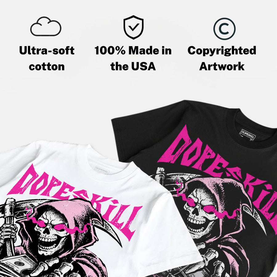 Triple Pink Dunk DopeSkill T-Shirt Go Fund Yourself Graphic
