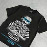 Gamma 11s DopeSkill T-Shirt Scared Money Don't Make No Money Graphic