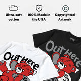 Toro Bravo 4s DopeSkill T-Shirt Out Here Being Cute Graphic