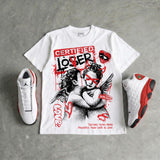AJ 13 Chicago True Red Cherry DopeSkill T-Shirt Certified Lover Graphic