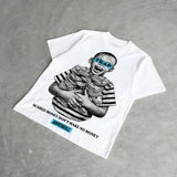 Gamma 11s DopeSkill T-Shirt Scared Money Don't Make No Money Graphic