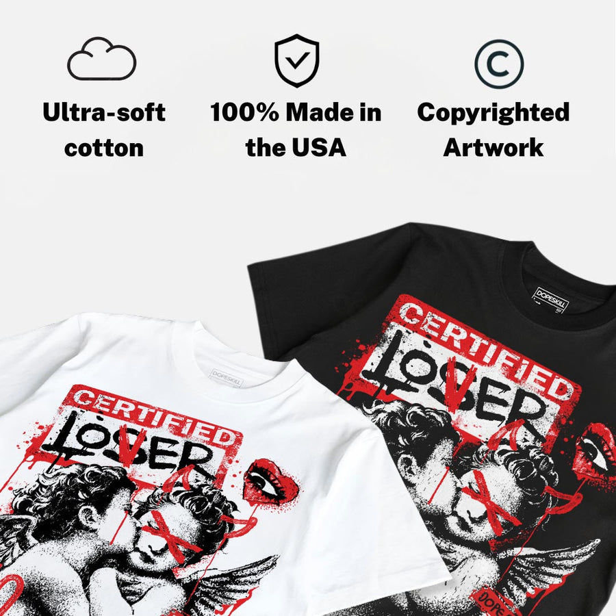 AJ 13 Chicago True Red Cherry DopeSkill T-Shirt Certified Lover Graphic