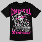 Triple Pink Dunk DopeSkill T-Shirt Go Fund Yourself Graphic