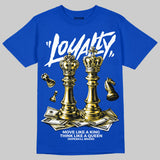 Royal Blue 'Loyalty' DopeSkill Graphic T-Shirt