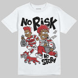 Bugs Bunny 8s DopeSkill T-Shirt No Risk No Story Graphic