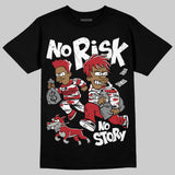 Bugs Bunny 8s DopeSkill T-Shirt No Risk No Story Graphic