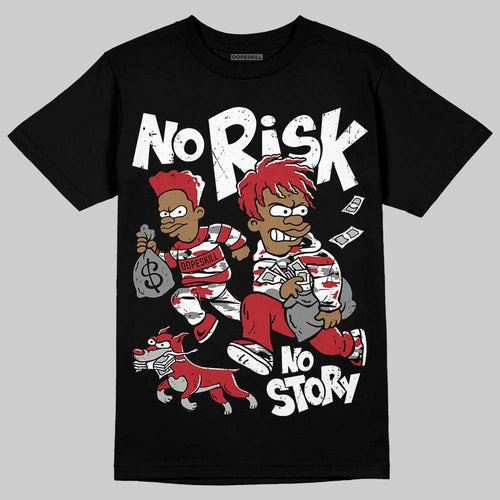 Bugs Bunny 8s DopeSkill T-Shirt No Risk No Story Graphic