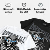 Wolf Grey 5s DopeSkill T-Shirt Go Fund Yourself Graphic
